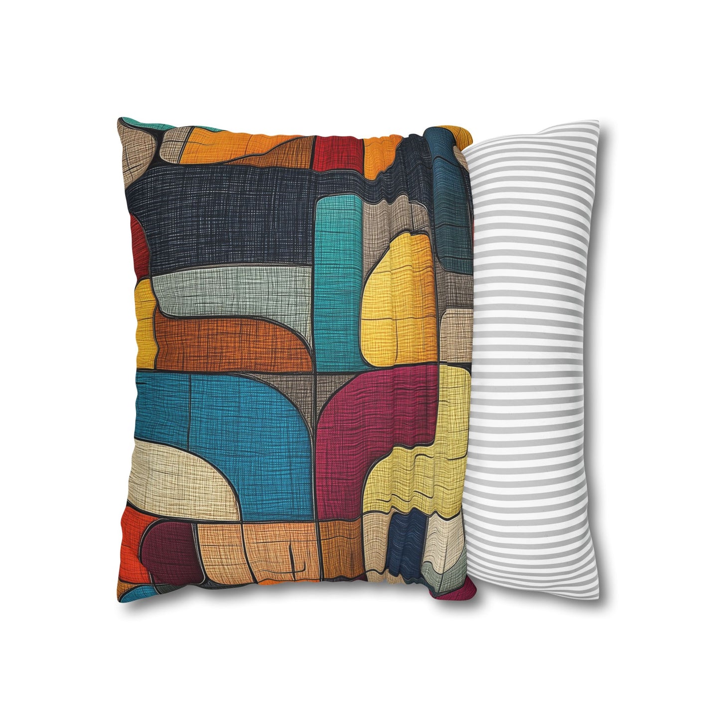 Urban Tapestry - Square Polyester Pillowcase