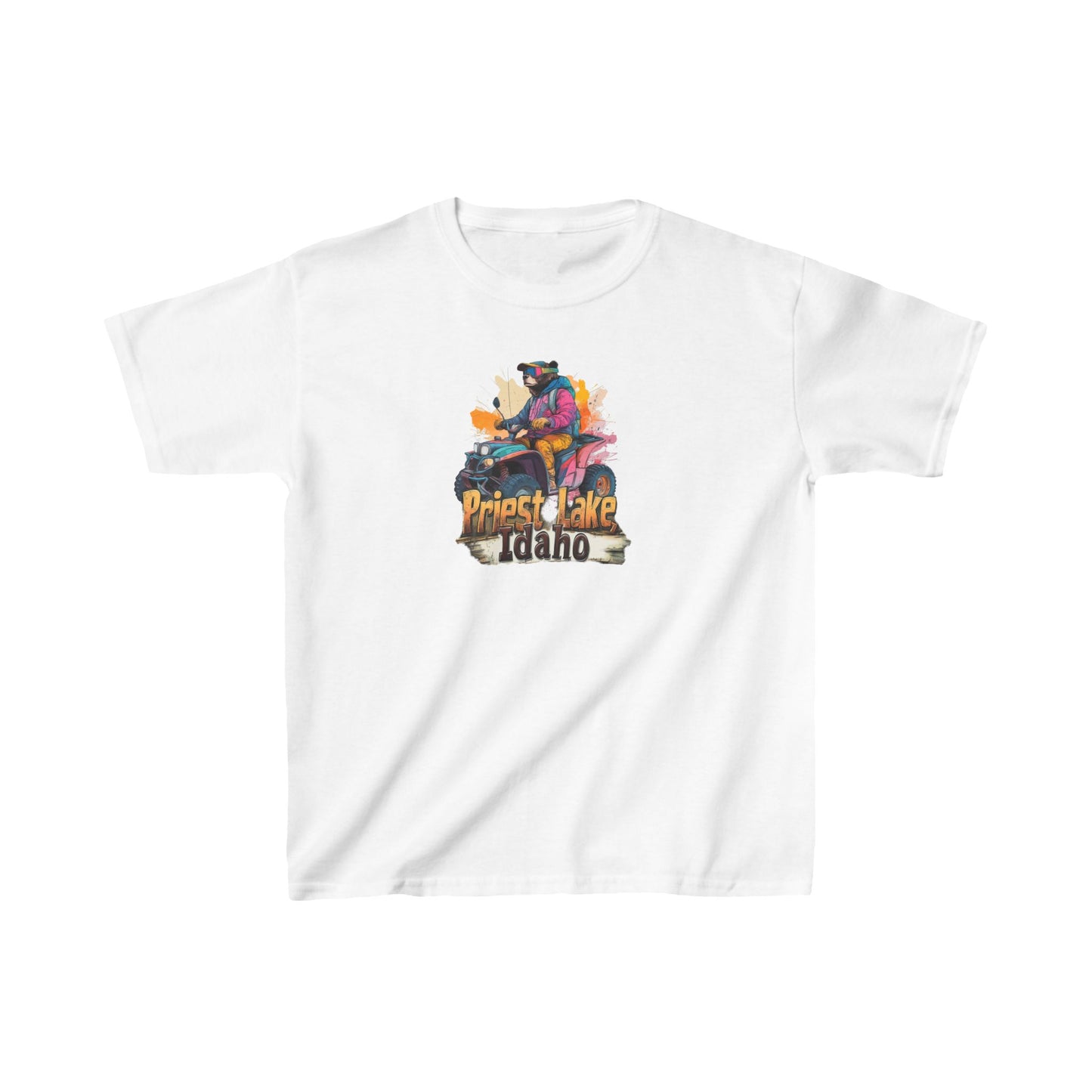 Priest Lake Bear Quad 1 Kids T-shirt