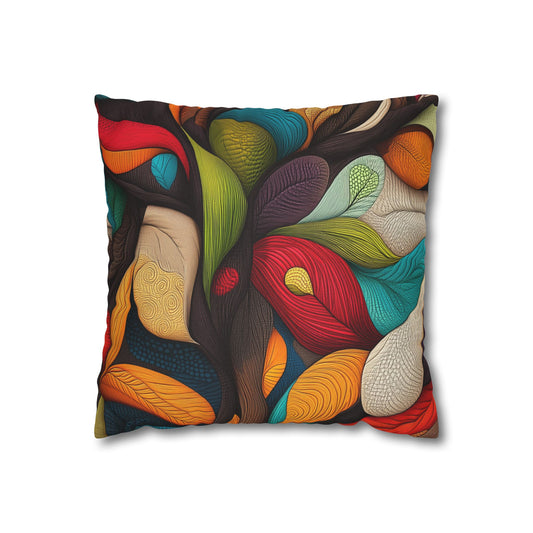 Tropical Reverie - Square Polyester Pillowcase