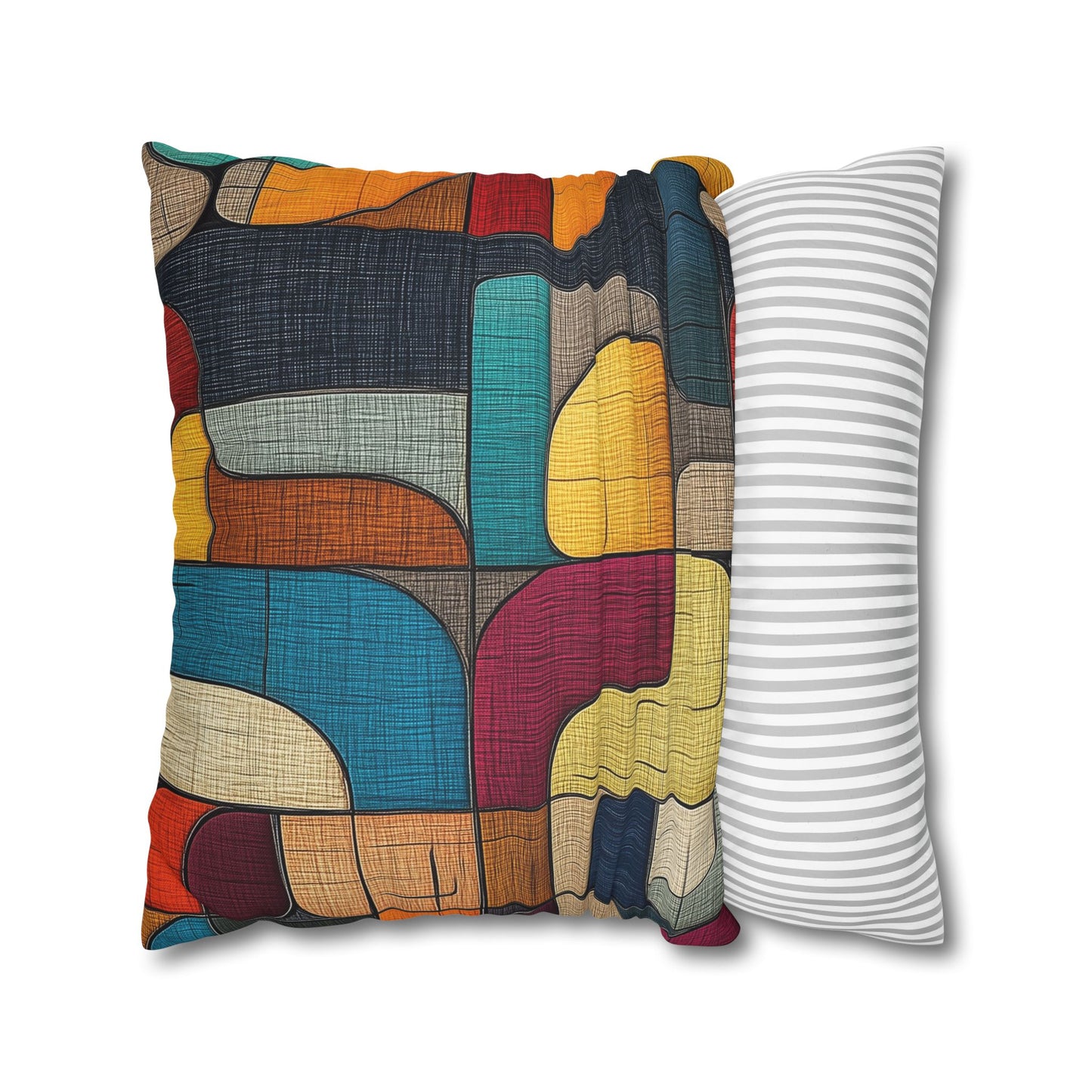 Urban Tapestry - Square Polyester Pillowcase