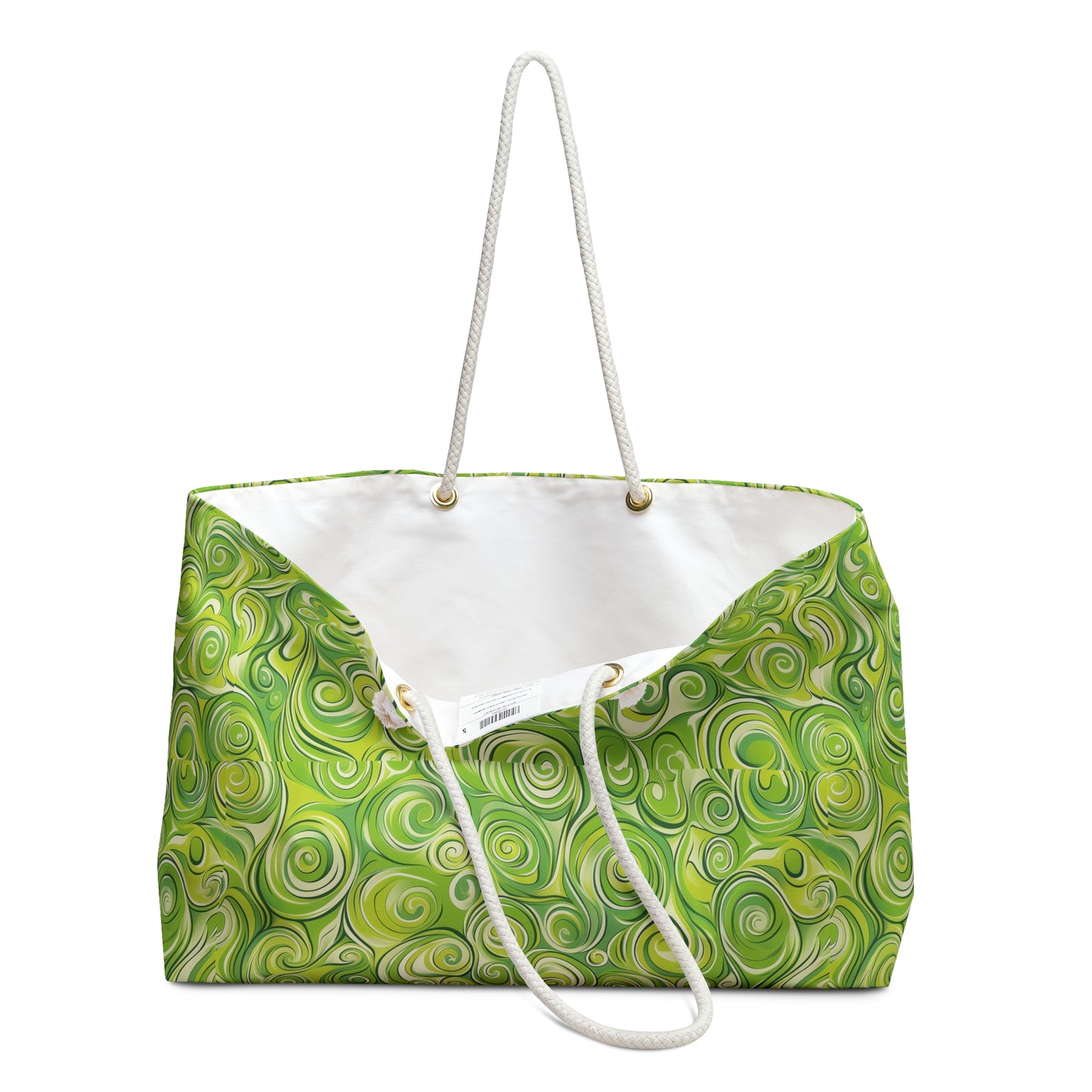 Green Swirlino Weekender Bag