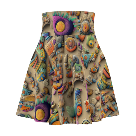 Whimsical Menagerie - Skater Skirt