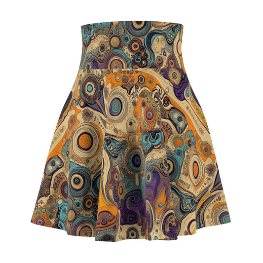 Psychedelic Visions - Skater Skirt