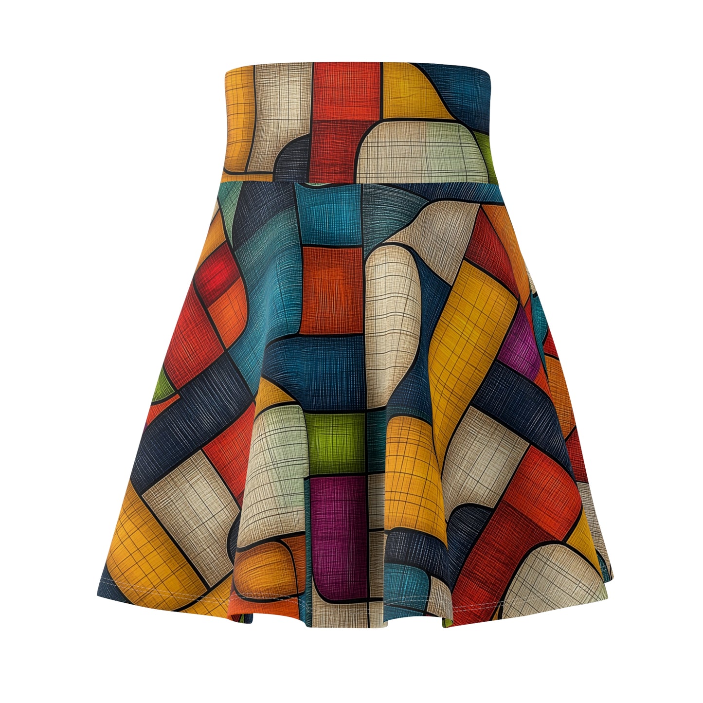 Puzzle Pieces - Skater Skirt