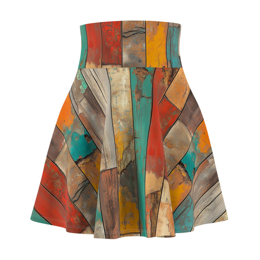 Rustic Palette - Skater Skirt