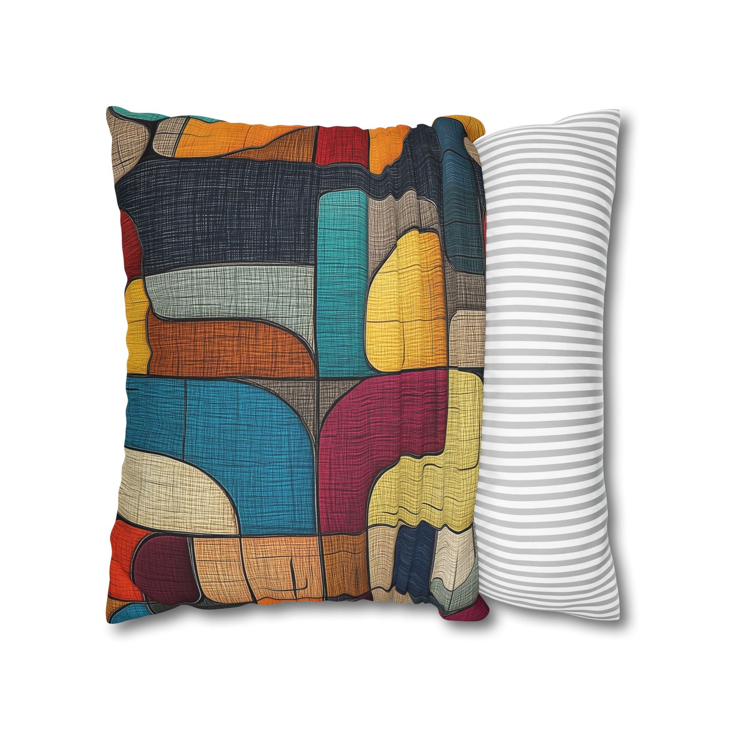 Urban Tapestry - Square Polyester Pillowcase