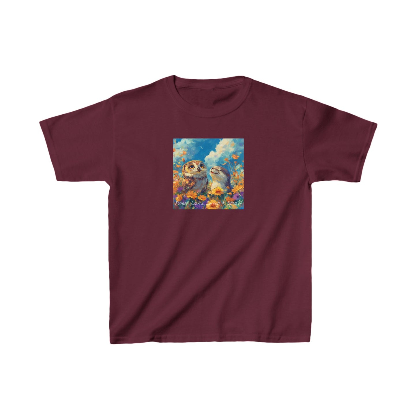 Priest Lake Swoop & Splash Kids T-shirt