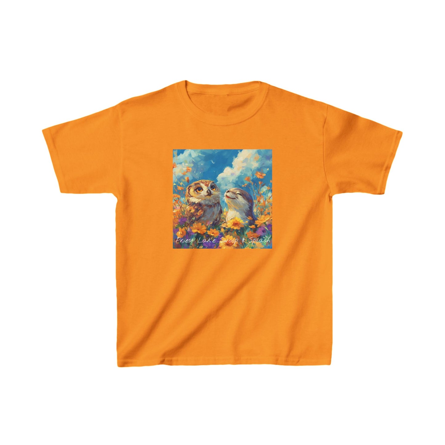 Priest Lake Swoop & Splash Kids T-shirt