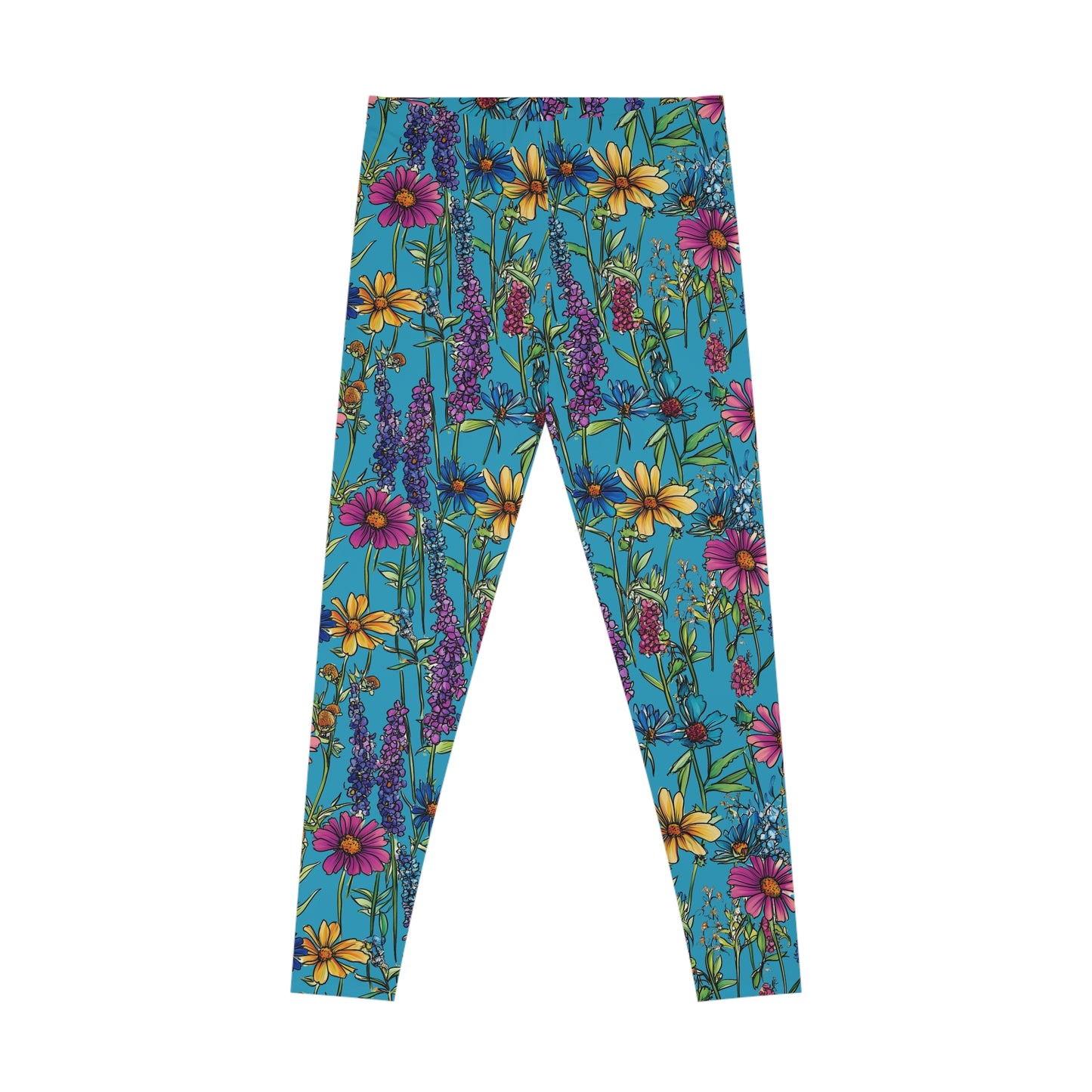 Priest Lake Wildflower Stretchy Leggings