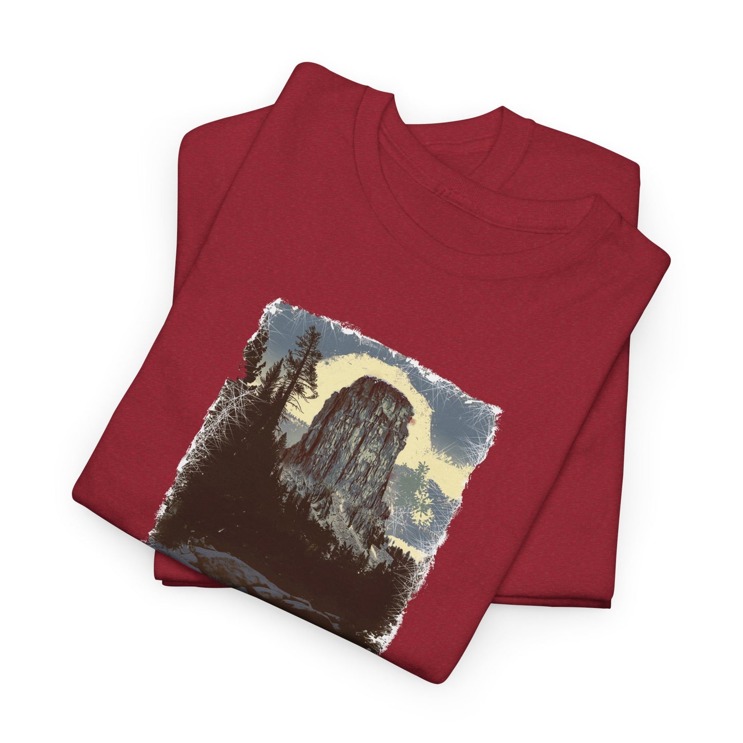 Priest Lake, Idaho Chimney Rock Unisex Softstyle T-Shirt