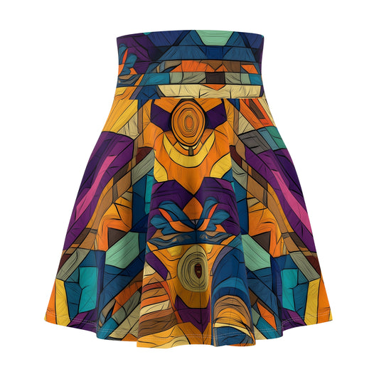 Mystic Symmetry - Skater Skirt