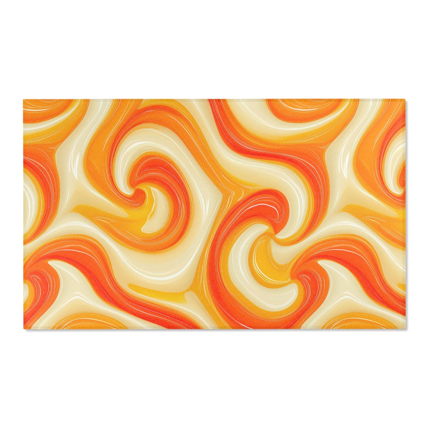 Orangesicle 1 Area Rugs