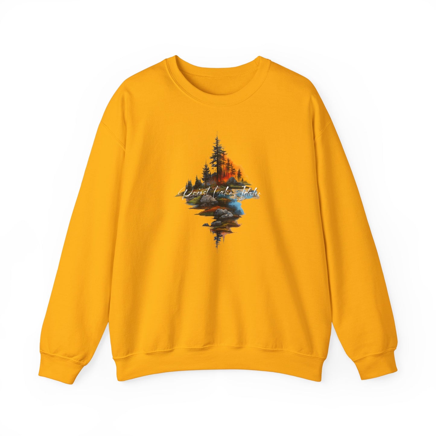 Priest Lake Point Heavy Blend™ Crewneck Sweatshirt