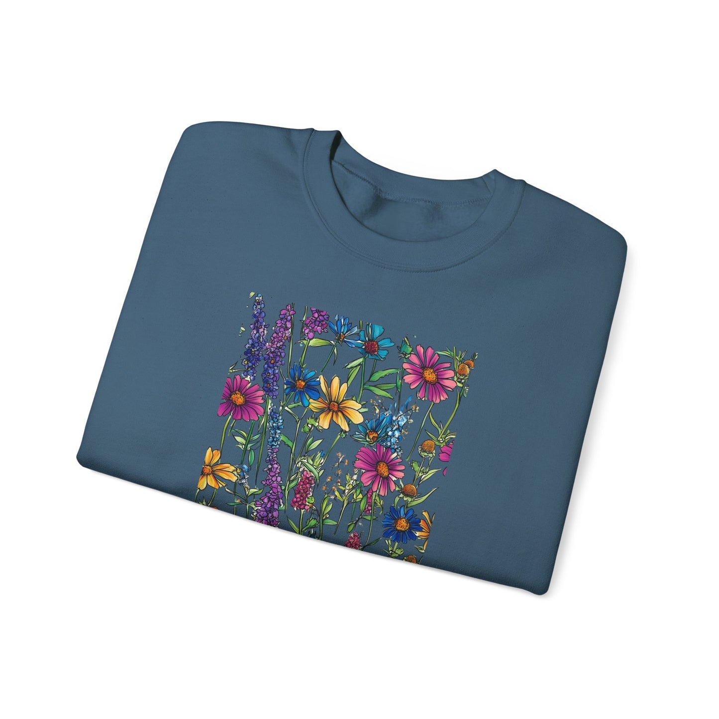 Priest Lake Wildflower Lake Ultra Cotton Crewneck Sweatshirt