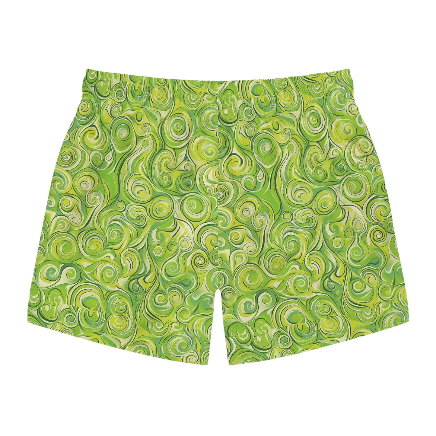 Lake57 Swirlino Green Swim Trunks