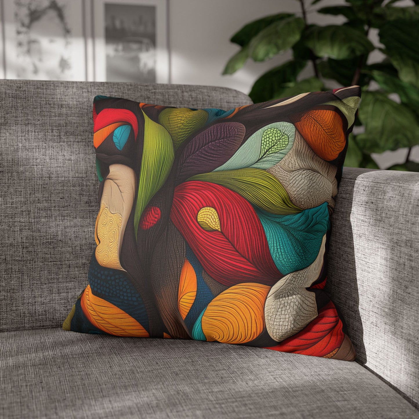 Tropical Reverie - Square Polyester Pillowcase