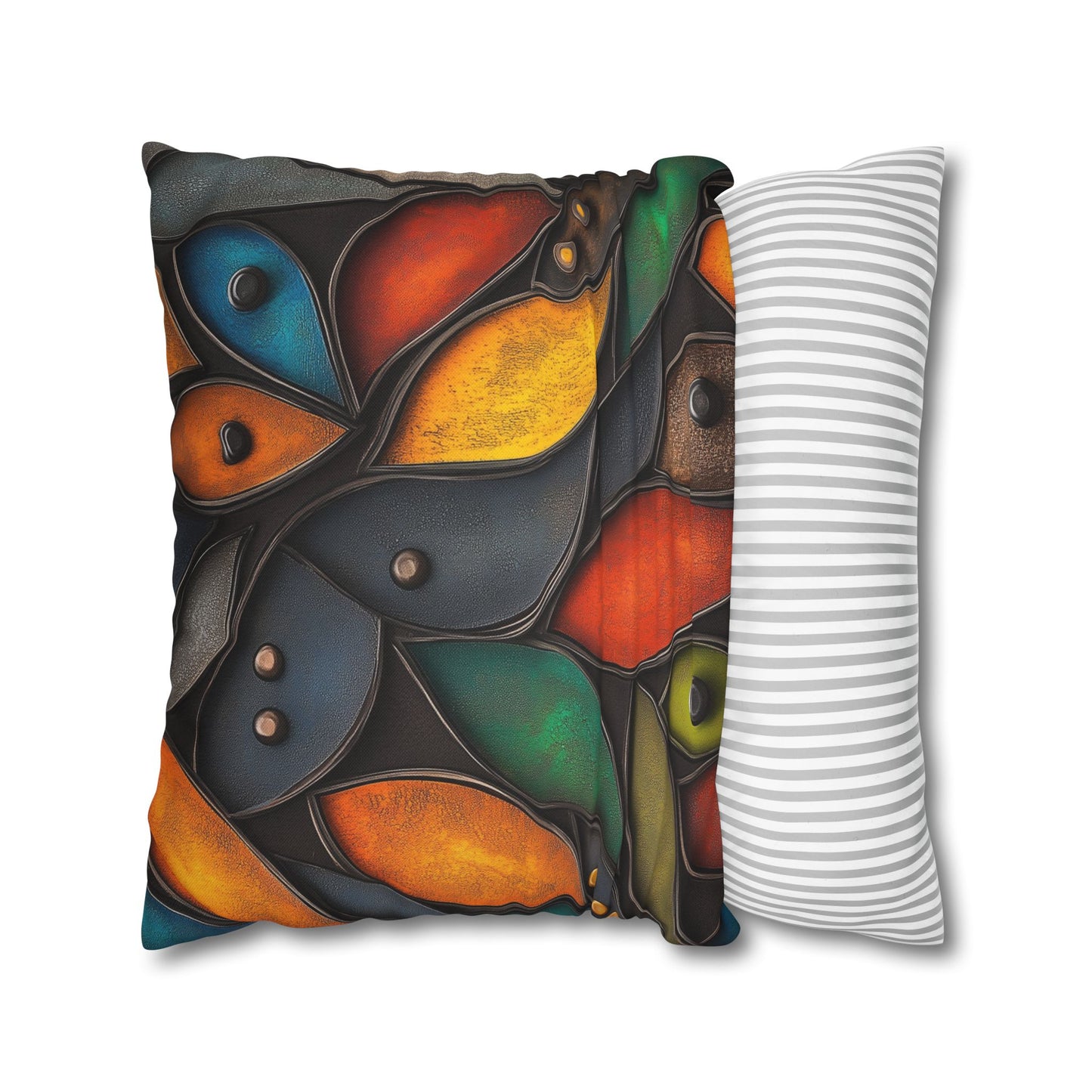 Leaf Symphony - Square Polyester Pillowcase