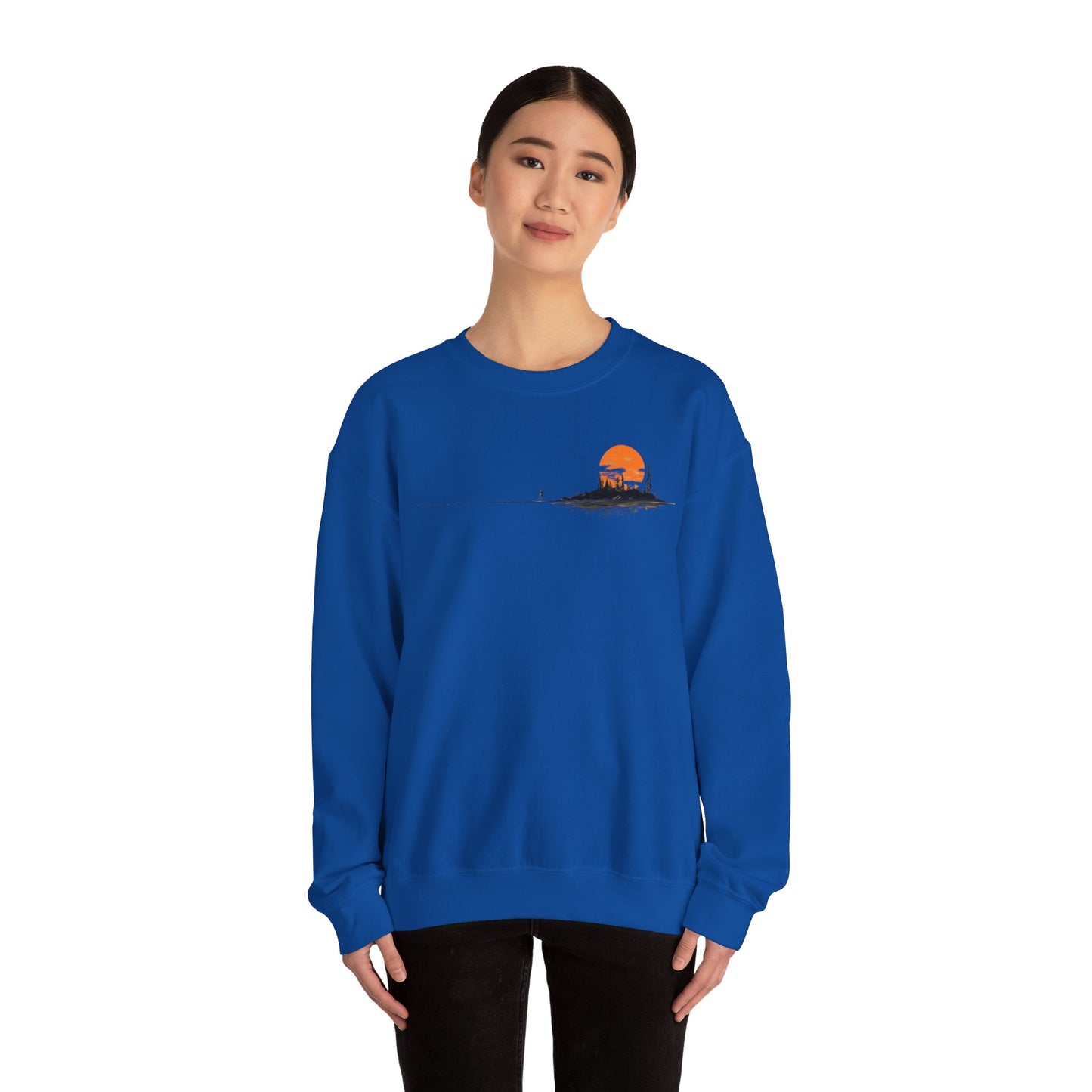 Priest Lake Paddleboard 1 Heavy Blend™ Crewneck Sweatshirt