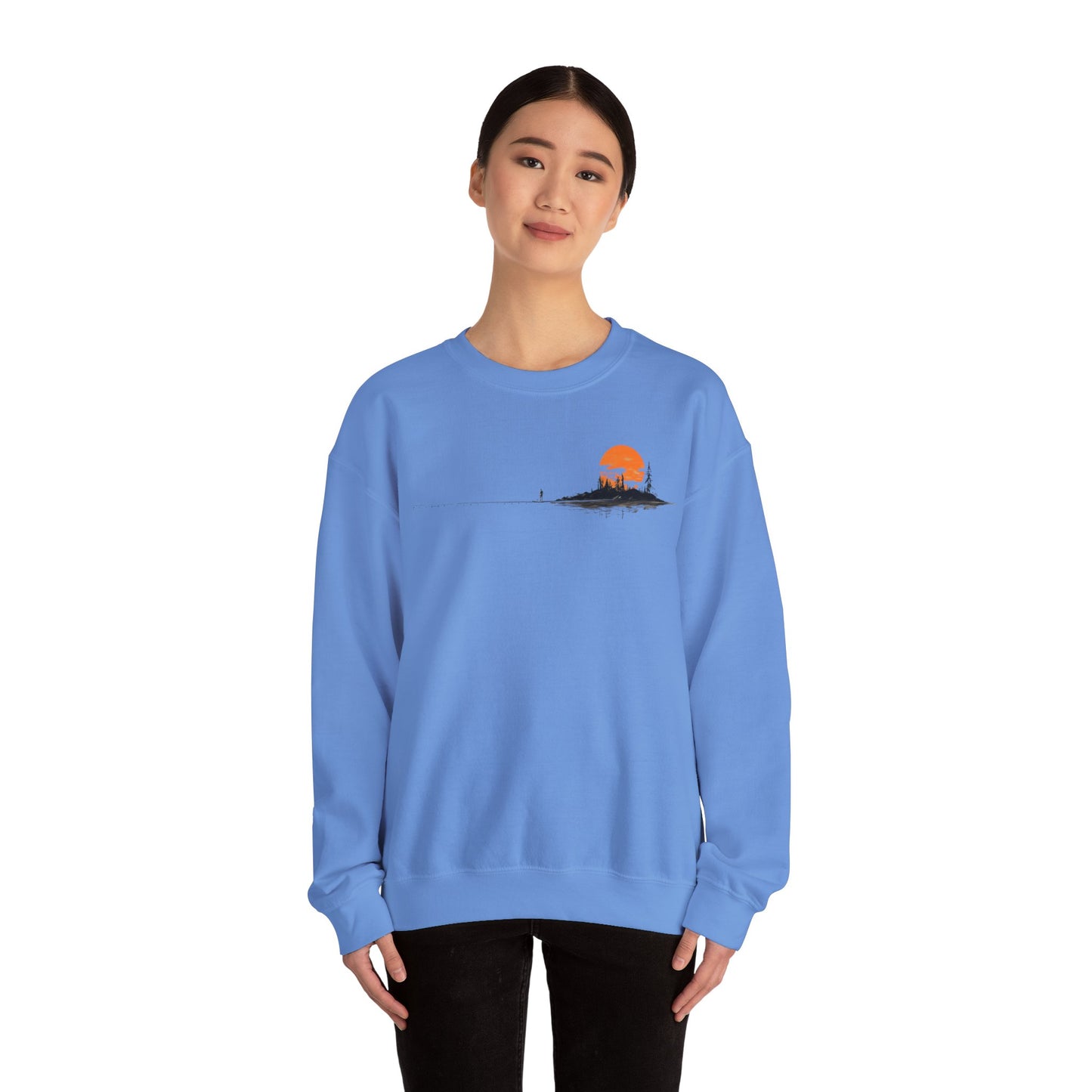 Priest Lake Paddleboard 1 Heavy Blend™ Crewneck Sweatshirt