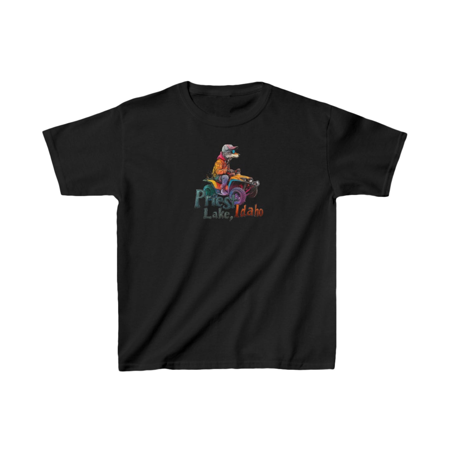 Priest Lake Wolf Quad 1 T-shirt