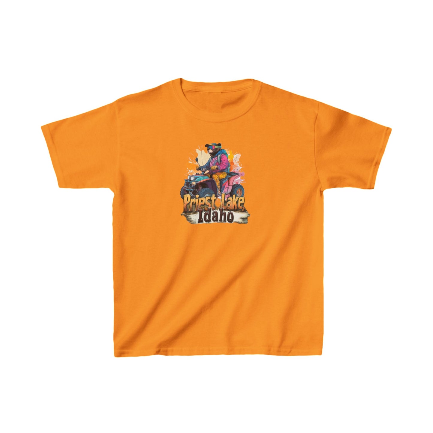 Priest Lake Bear Quad 1 Kids T-shirt