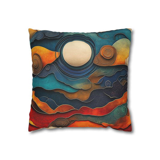 Cosmic Dreams - Square Polyester Pillowcase