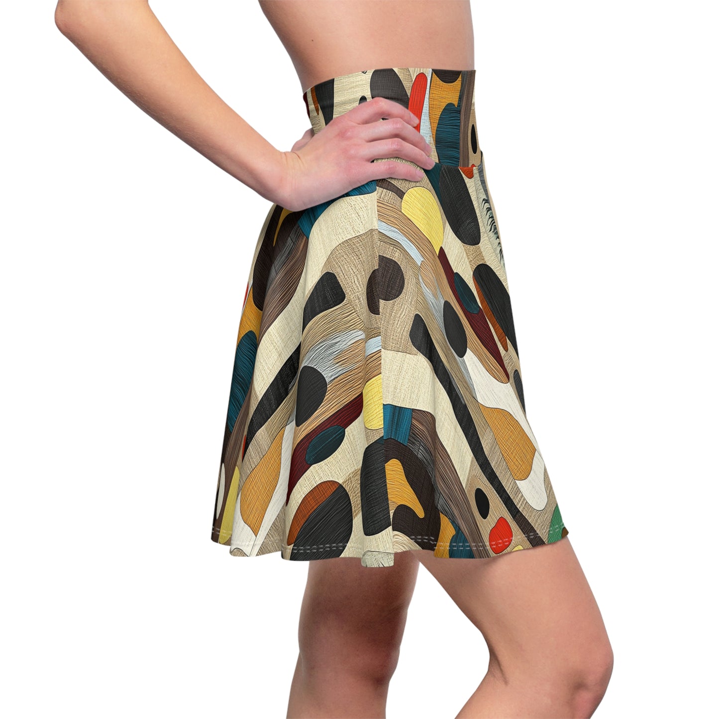 Mid-Century Rhythms - Skater Skirt