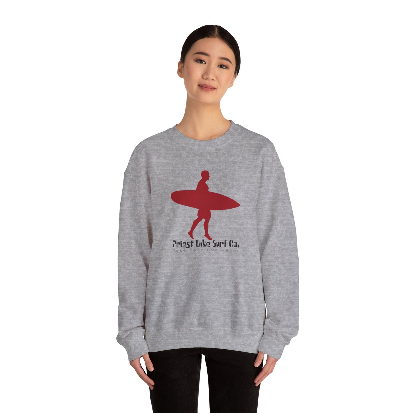 Priest Lake Surf Co. Unisex Heavy Blend™ Crewneck Sweatshirt