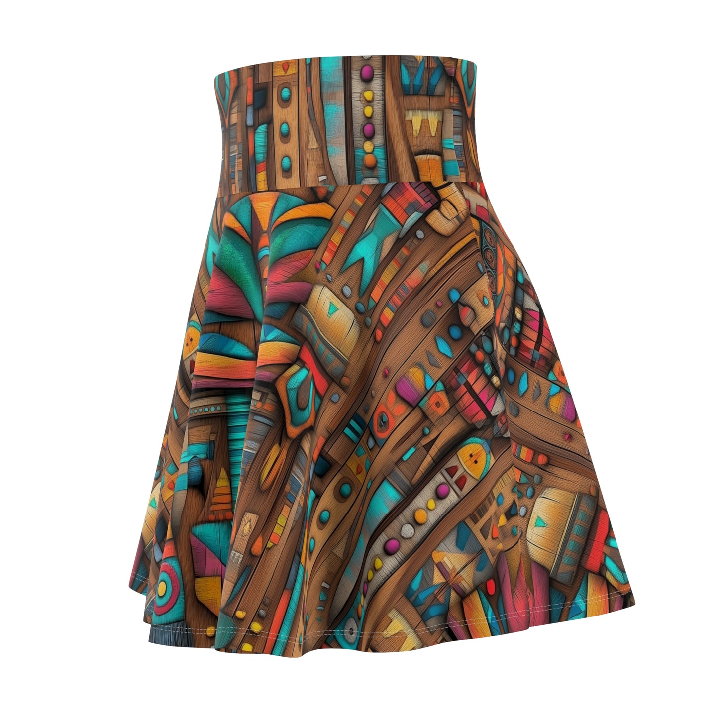 Spirit Totem - Skater Skirt