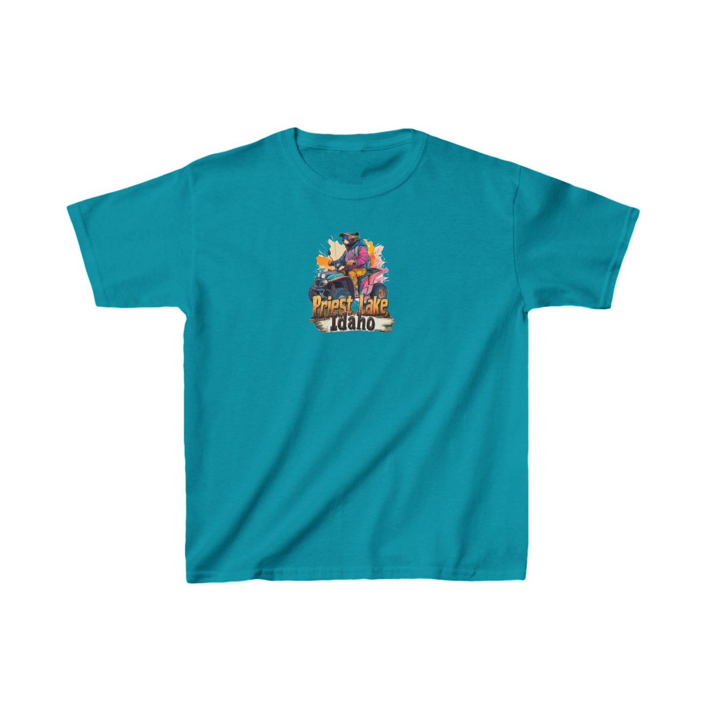 Priest Lake Bear Quad 1 Kids T-shirt