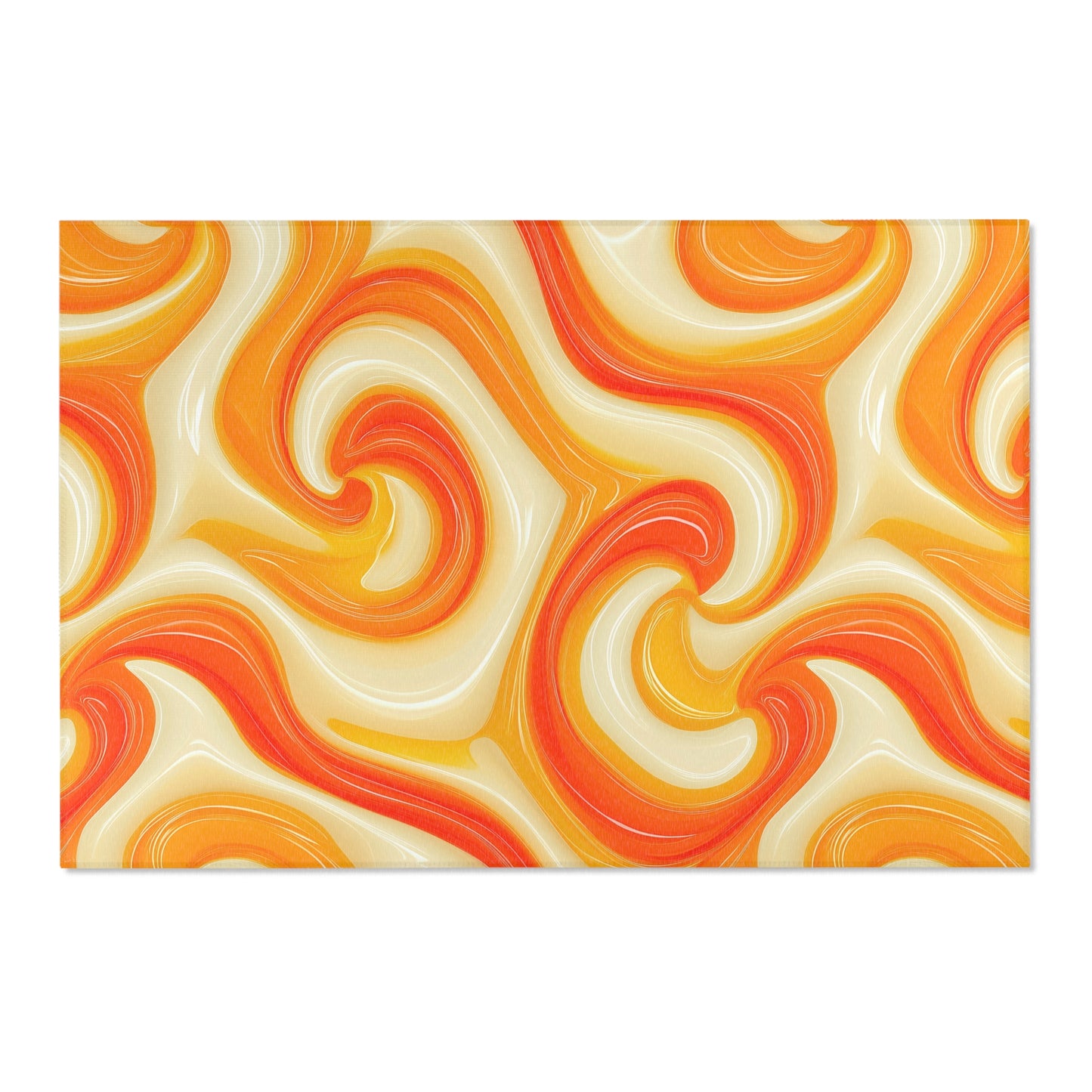 Orangesicle 1 Area Rugs