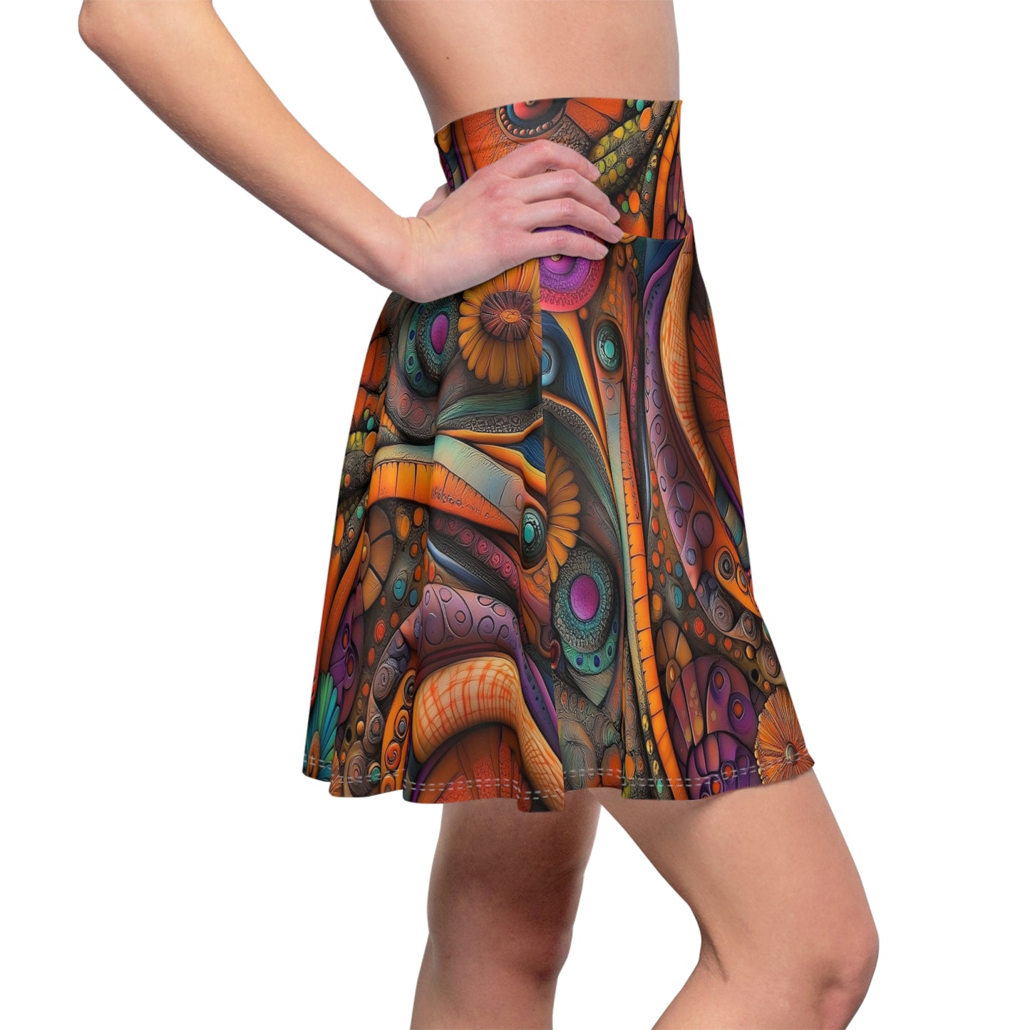 Swirling Dreams - Skater Skirt