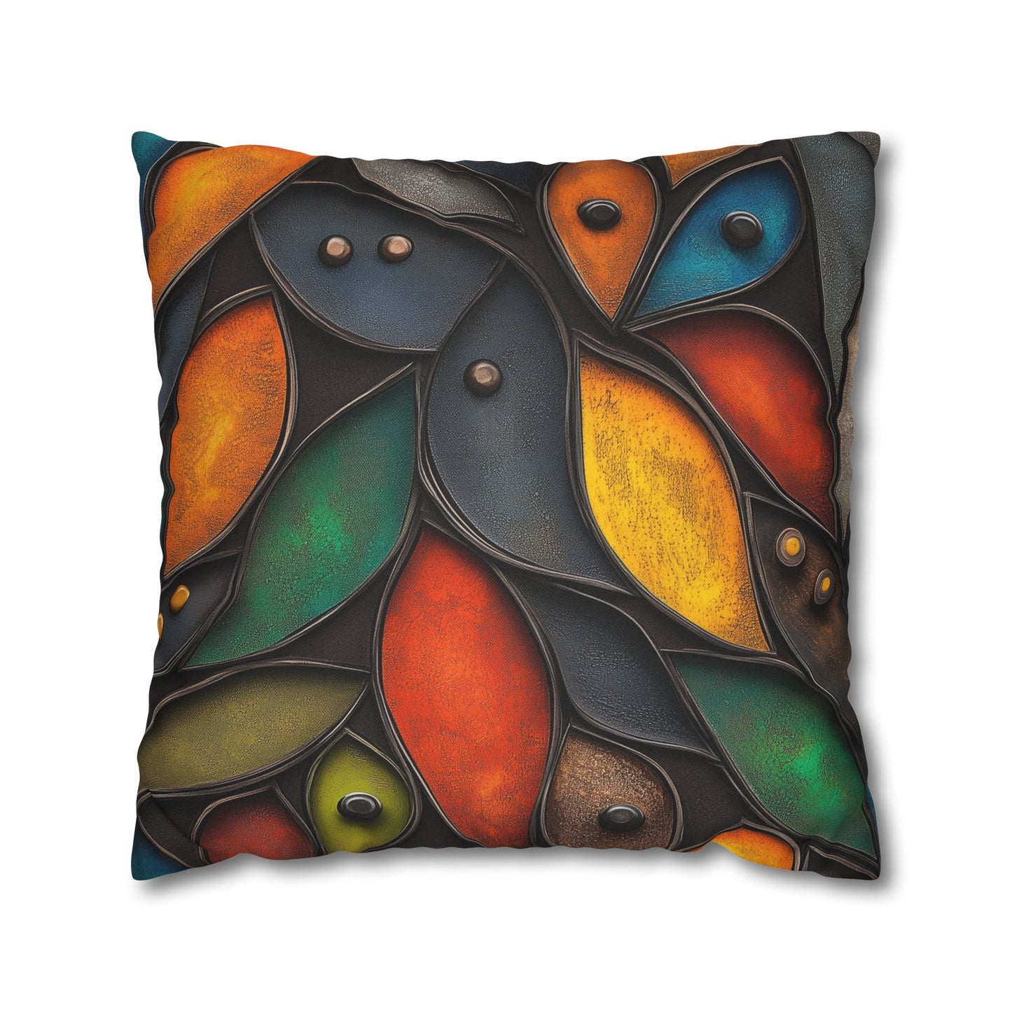 Leaf Symphony - Square Polyester Pillowcase