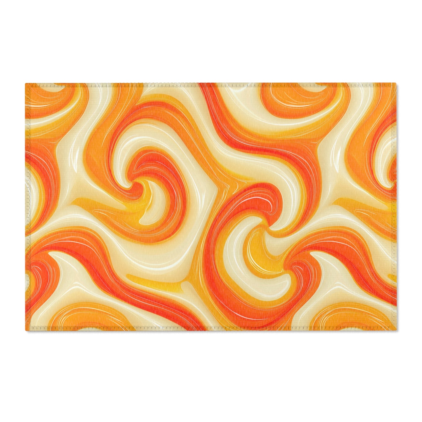 Orangesicle 1 Area Rugs