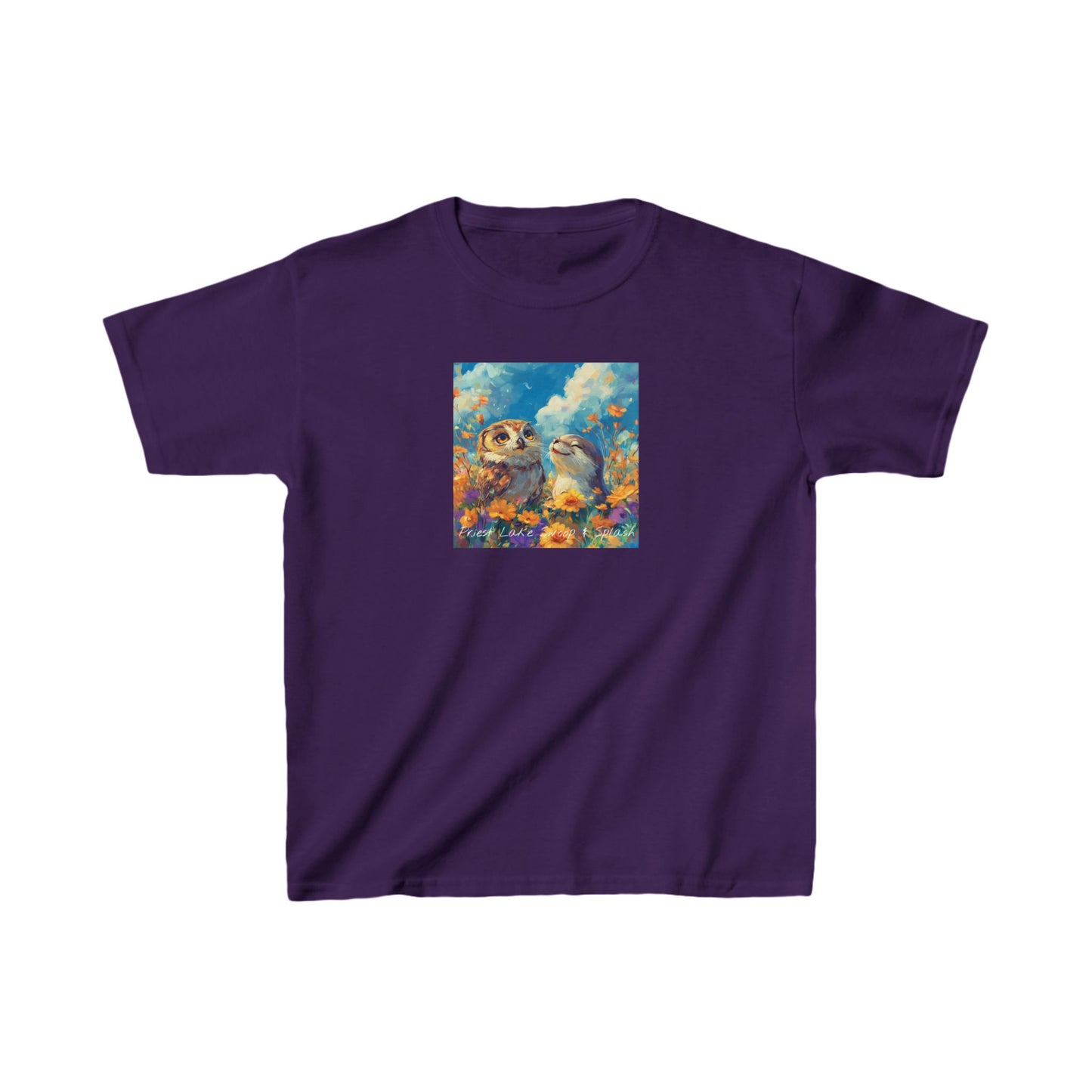 Priest Lake Swoop & Splash Kids T-shirt