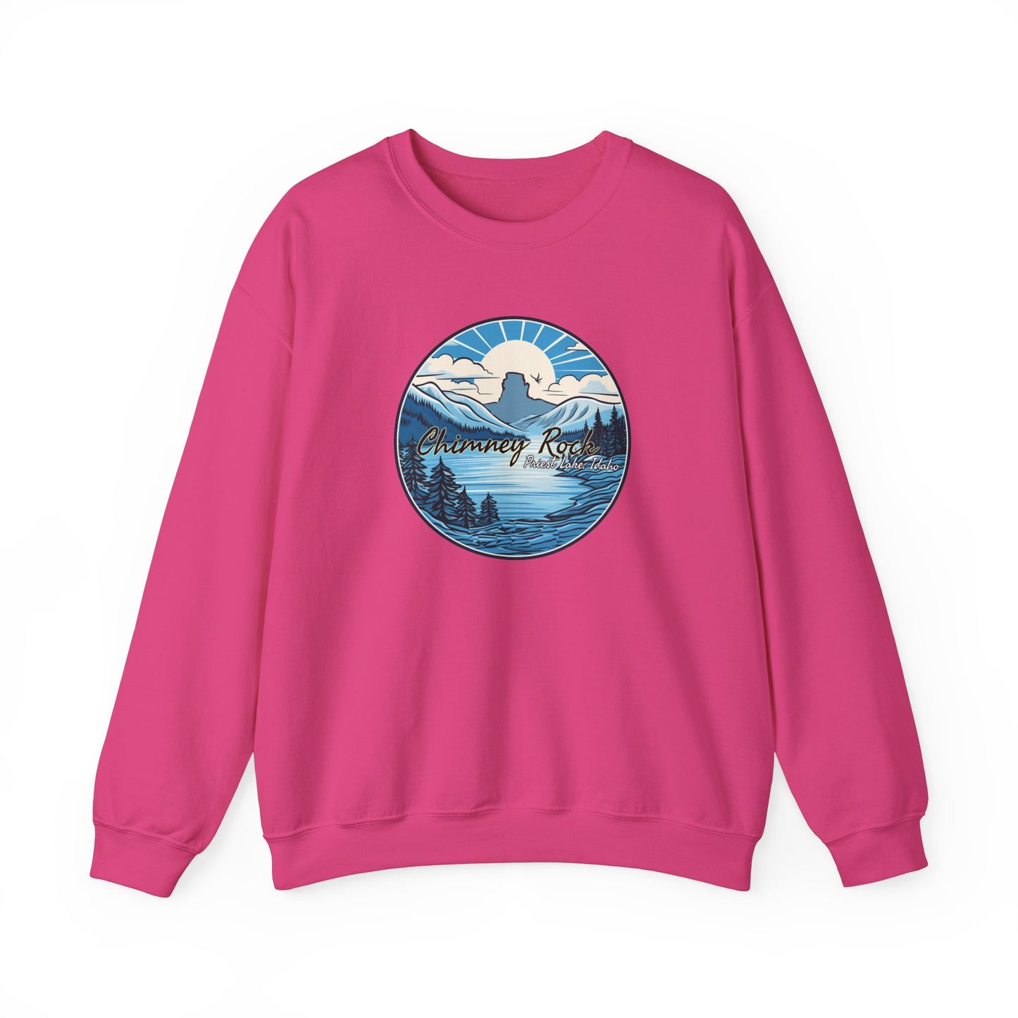 Blue Chimney Rock Unisex Heavy Blend™ Crewneck Sweatshirt