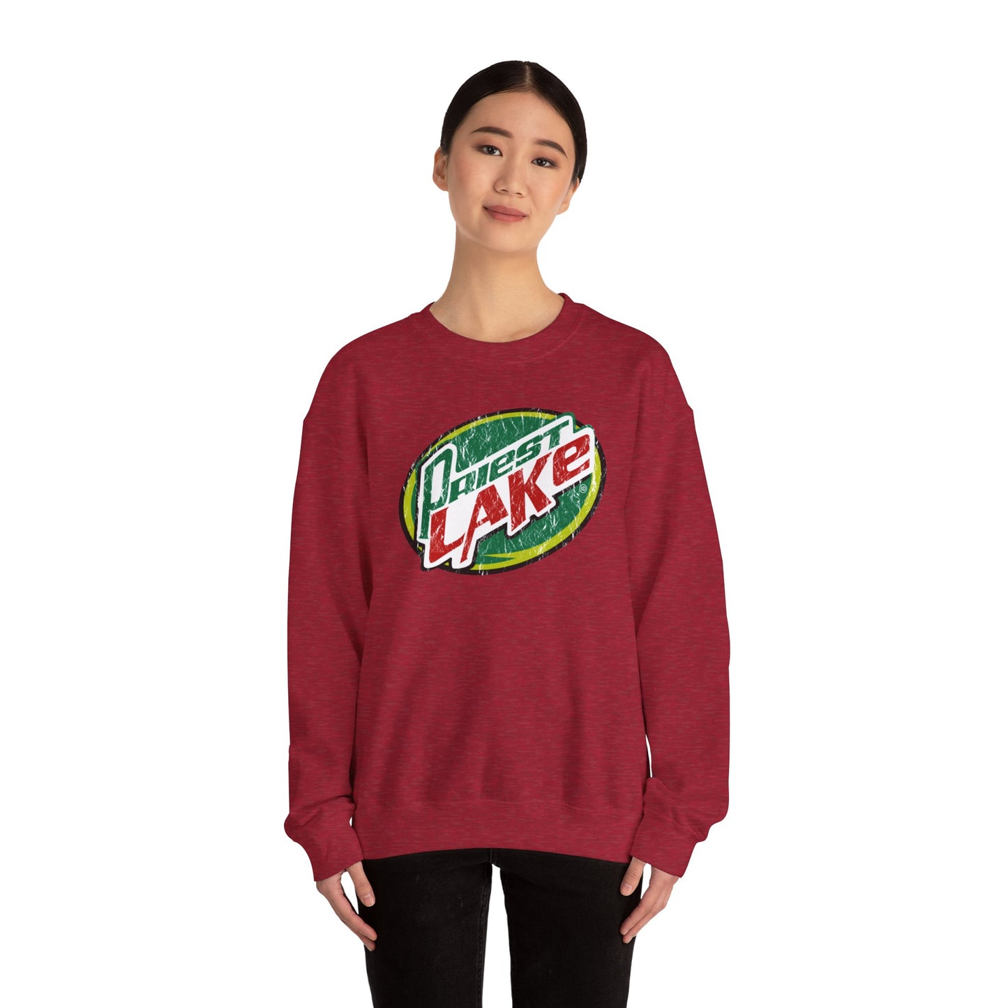 Priest Lake Dew Unisex Heavy Blend™ Crewneck Sweatshirt