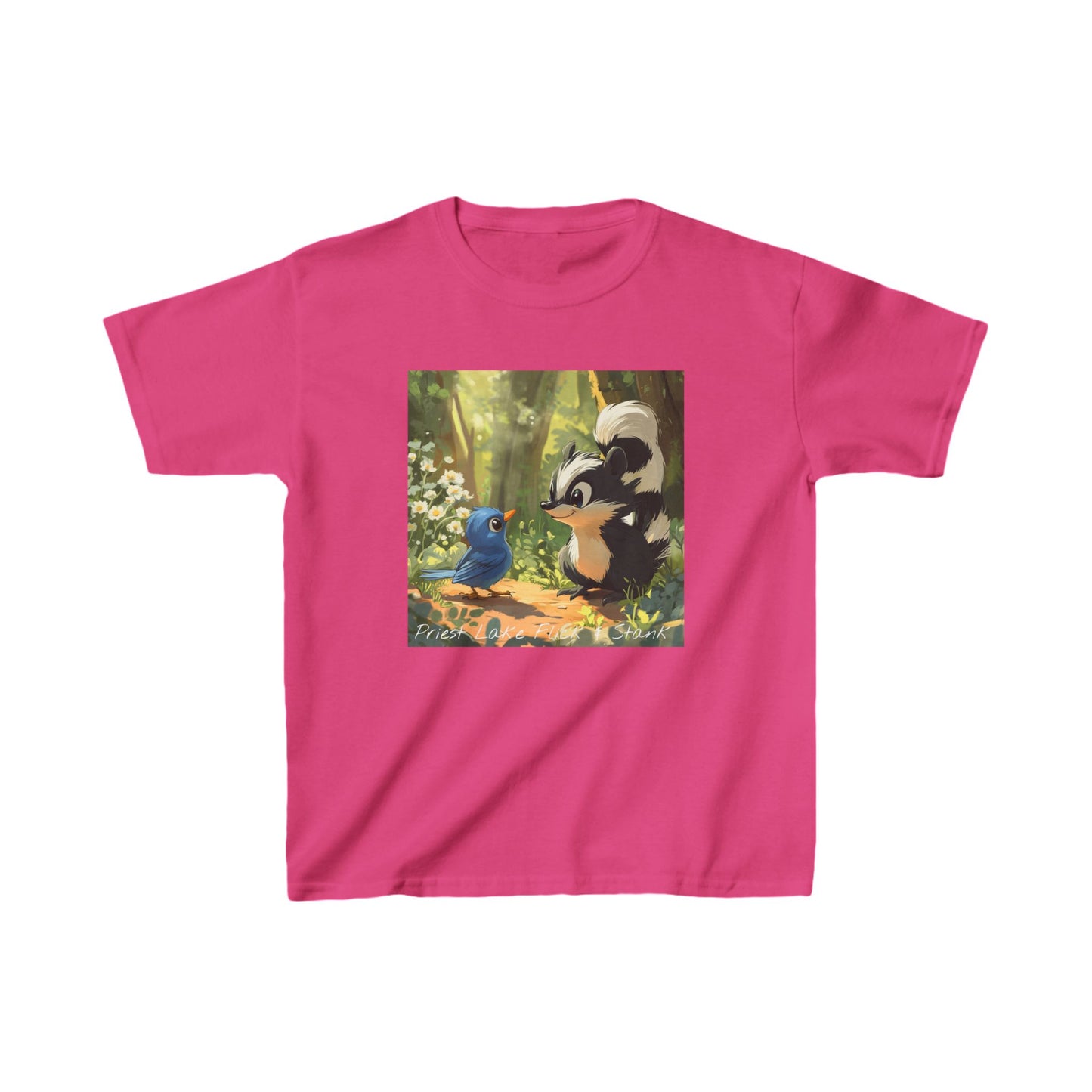 Priest Lake Flick & Stank Kids T-shirt