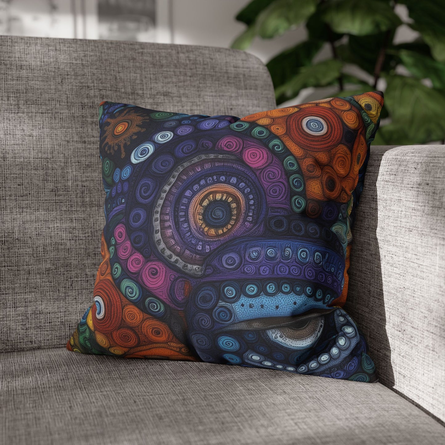 Cosmic Daydream- Square Polyester Pillowcase