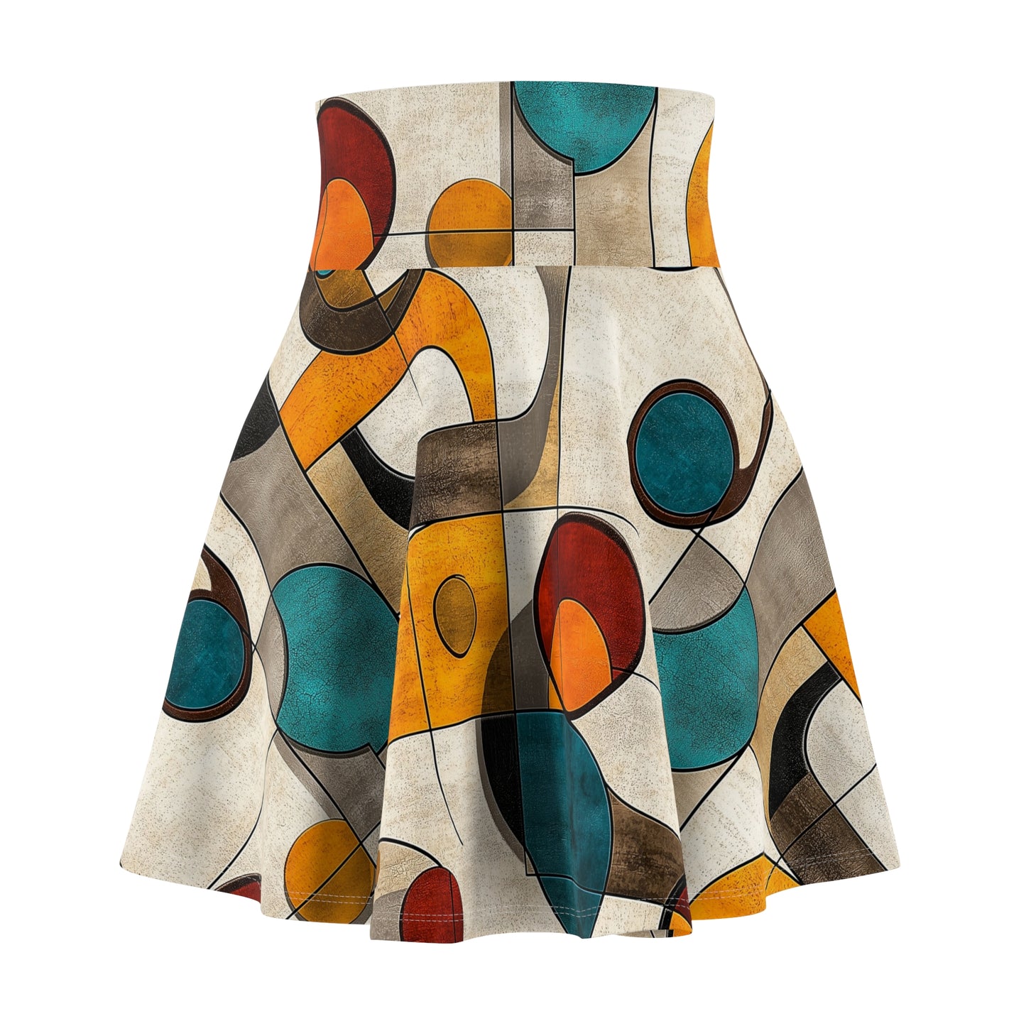 Mid-Century Rhythm - Skater Skirt