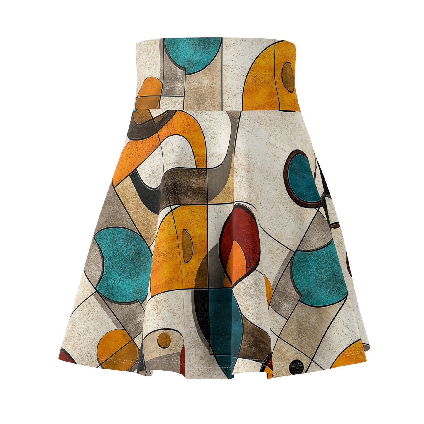 Mid-Century Rhythm - Skater Skirt