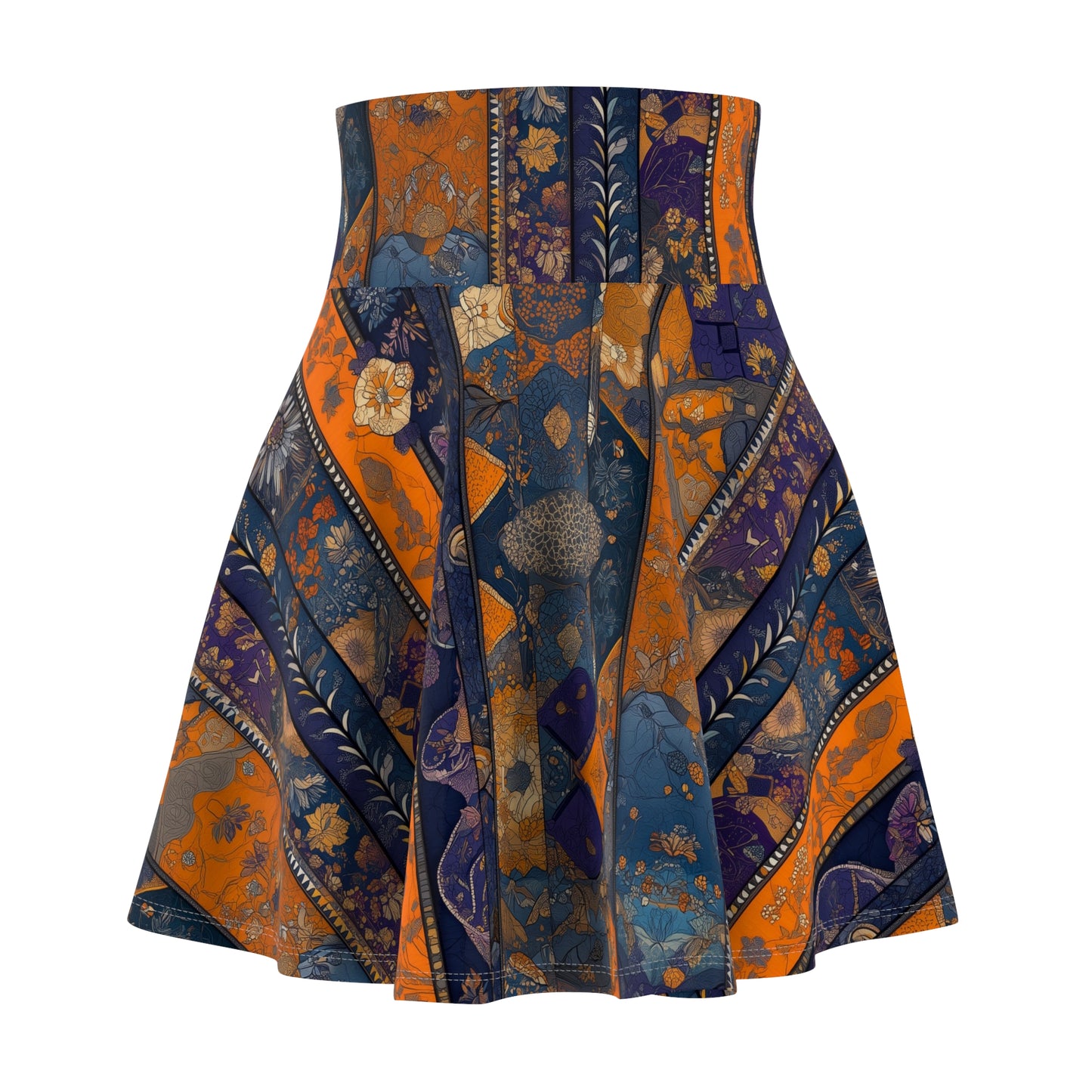 Bohemian Patchwork - Skater Skirt