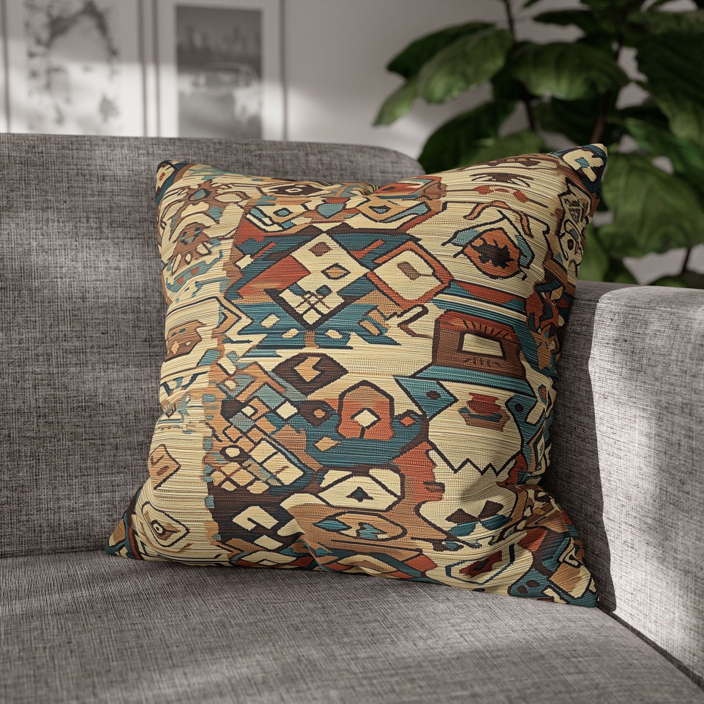 Desert Tapestry - Square Polyester Pillowcase