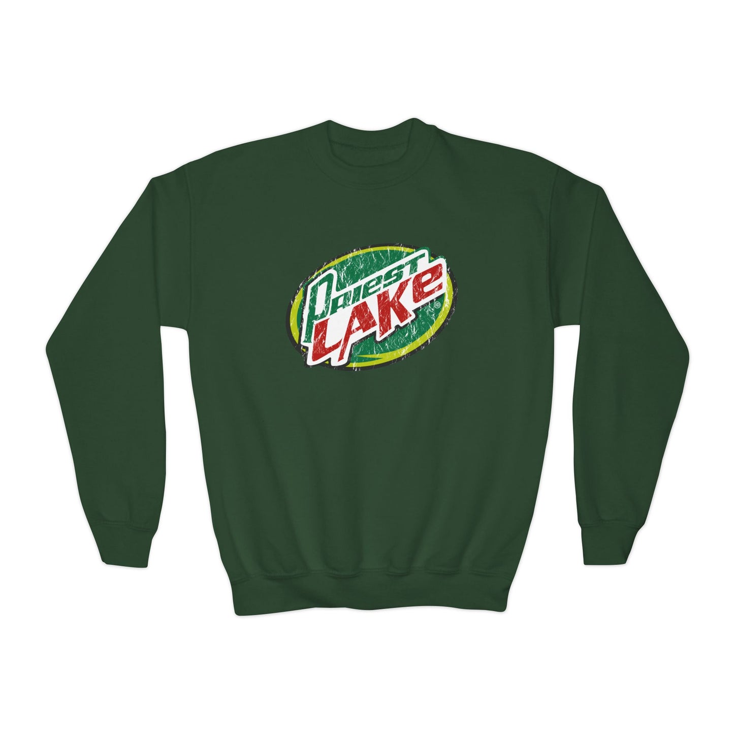 Priest Lake Dew Youth Crewneck Sweatshirt