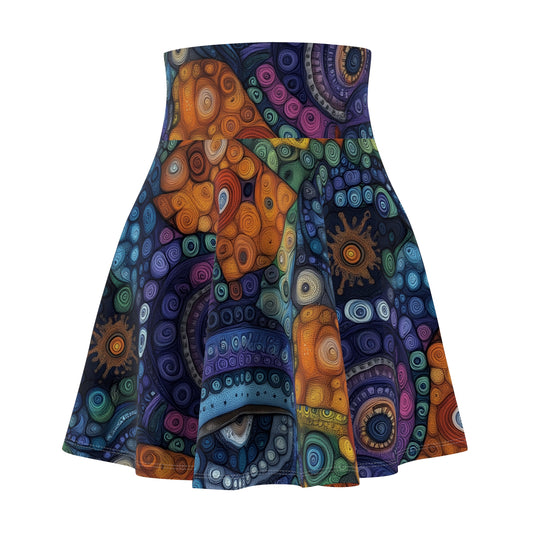 Cellular Dreams - Skater Skirt