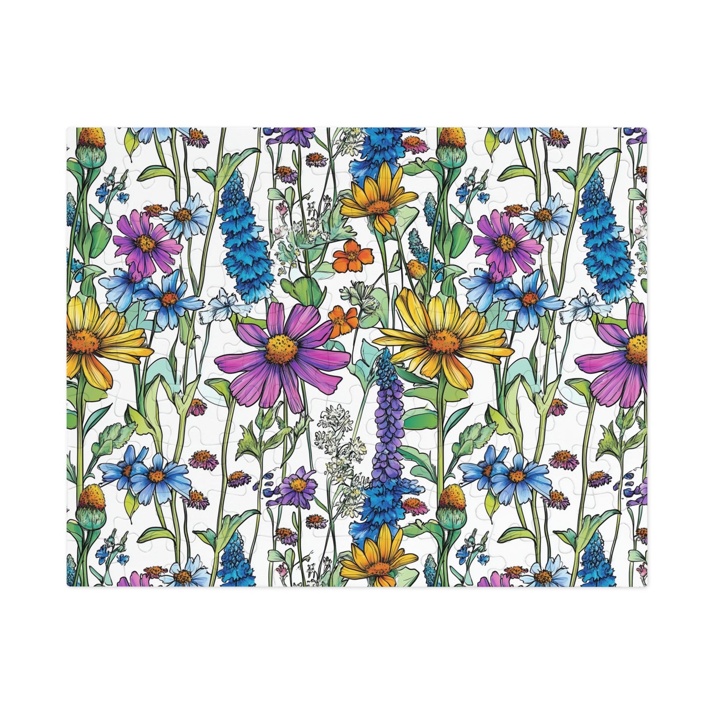 Priest Lake Wildflower Jigsaw Puzzle 2