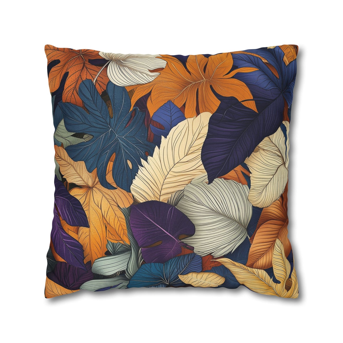 Tropical Tapestry- Square Polyester Pillowcase