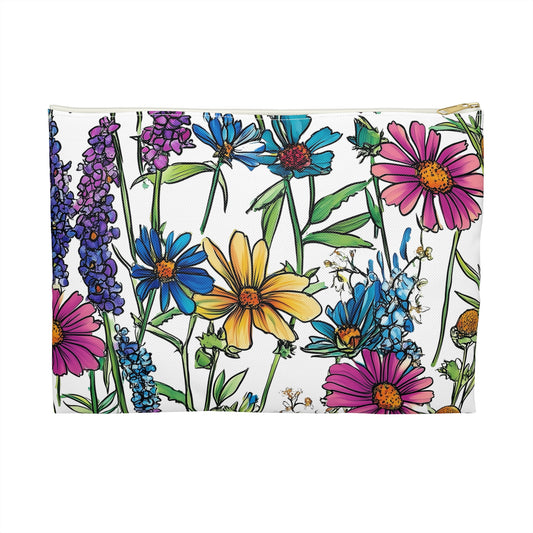 Priest Lake Wildflower Accessory Pouch