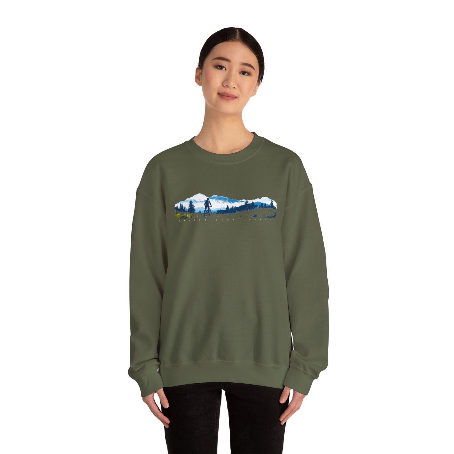 Ride Priest Lake Heavy Blend™ Crewneck Sweatshirt