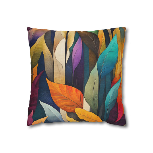 Autumn's Embrace- Square Polyester Pillowcase